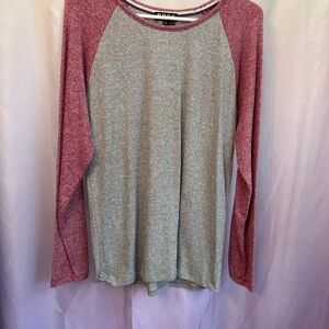 Two toned jersey shirt